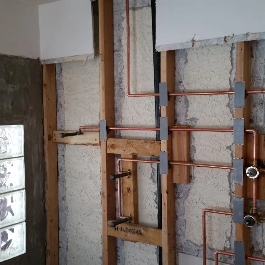 Copper pipe installation for Burst Pipe Repair in Tustin