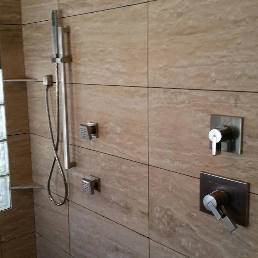 Shower fixture installation for Water Heater Replacement in Tustin